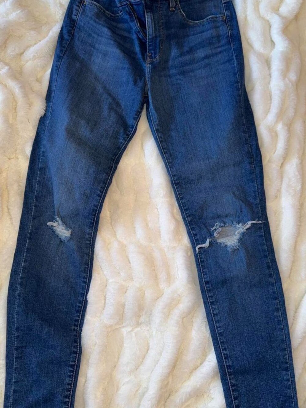 Levi's high rise super skinny jeans